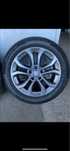 Jante Mercedes Benz C Klasse cu cauc 225/50/R17 dot 2015 vara 5-6mm