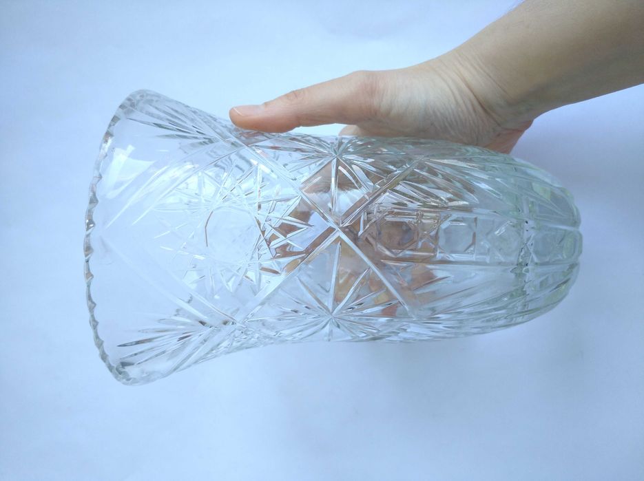 Ваза хрустальная советская