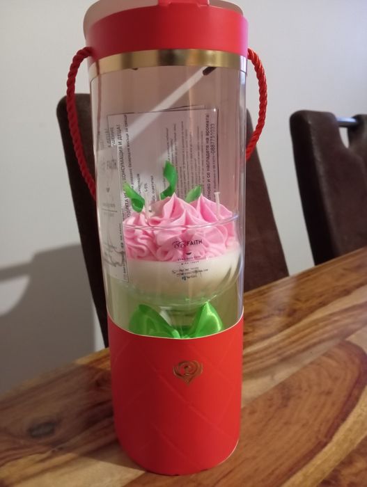 Аромата свещ с подарък перла