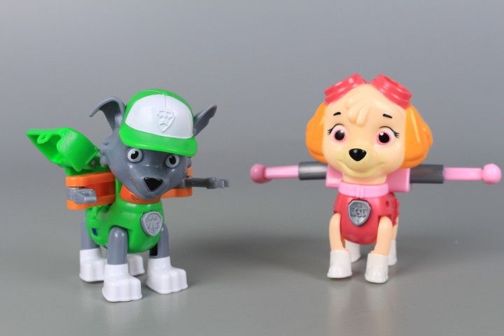 Голям комплект на Пес Патрул с 7 кученца  и  Райдър