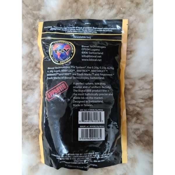 Bile teflon airsoft Bioval 0,25 gr / 4000 buc