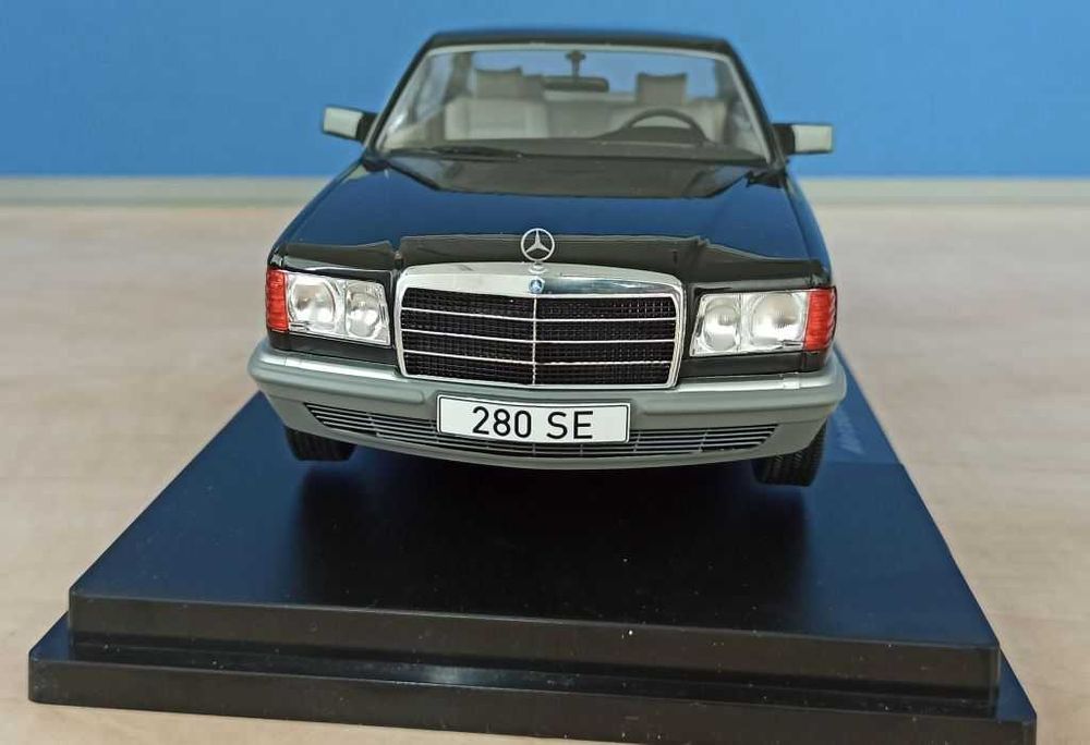 Macheta Mercedes Benz 280 SE S-Class W126 1982 - MCG 1/18