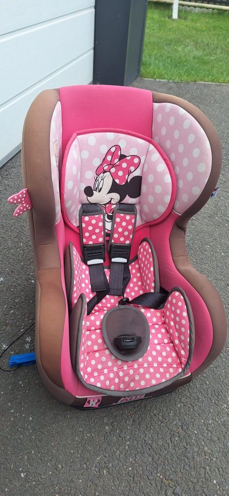 Scaun masina Minnie Mouse, 0-18 kg