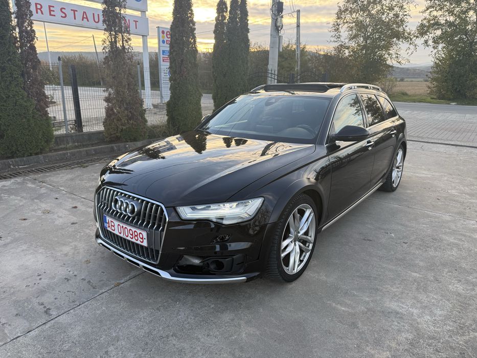Audi A6 allroad-3.0 tdi bi-turbo 320 cp. 2017-10 usor avariat!