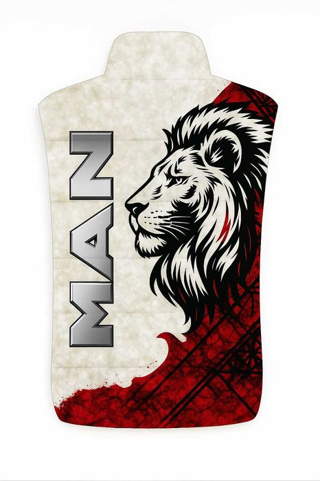 Мъжки елек МАН / MAN сюблимация размери от L до 5XL