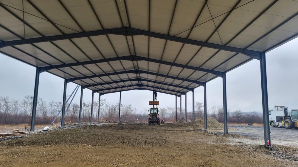 Hale metalice profesionale, comerciale si industriale pe comanda