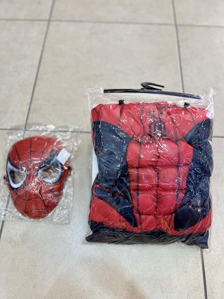Карнавален костюм с мускули Спайдърмен /Spider man costume