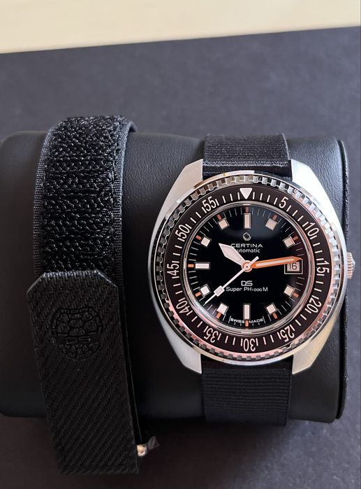 Certina DS Super PH1000M. Nepurtat. Garantie. Full Set