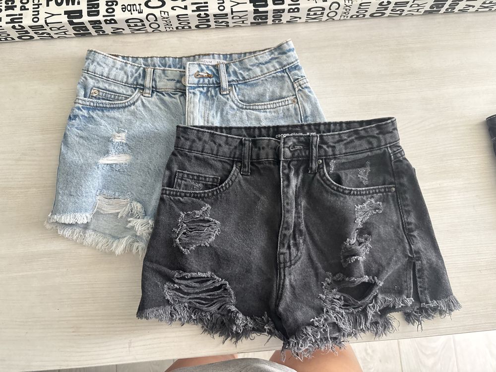 Къси дънкови панталонки Cropp