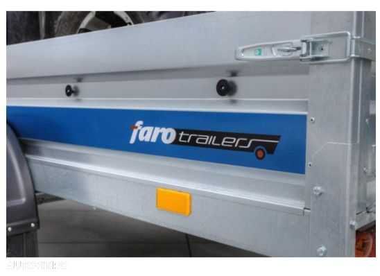 Vand remorca 2 axe noua Faro Solidus  236/125/750kg
