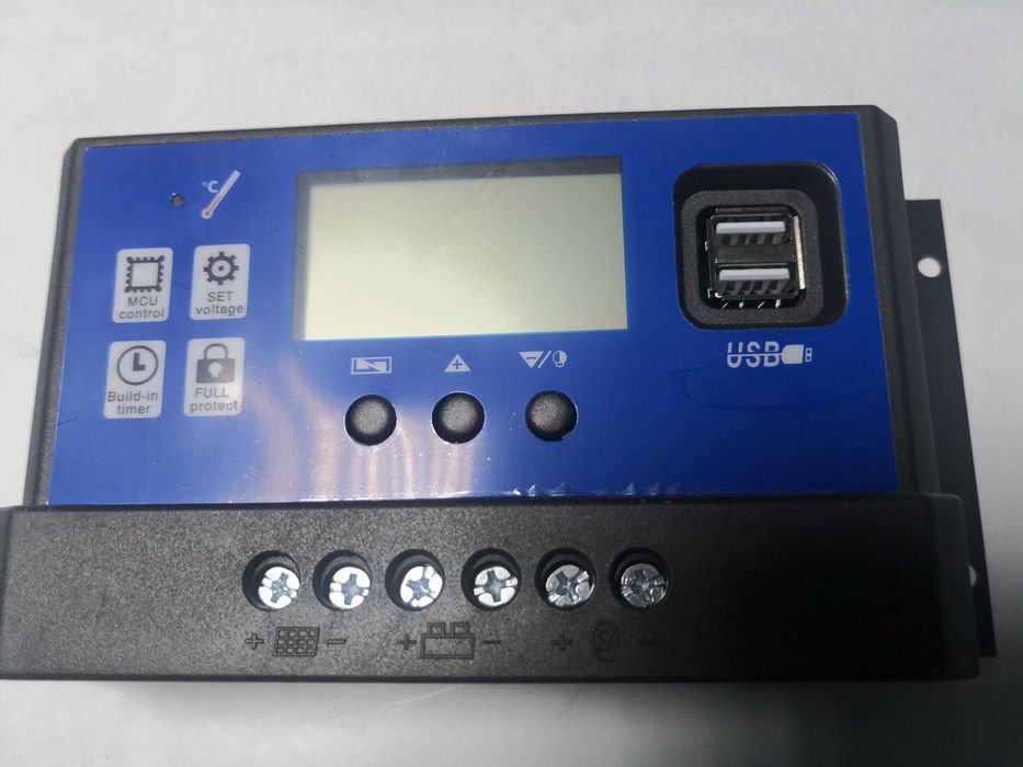 Controler/regulator panou solar PWM 60 A, 12/24 V