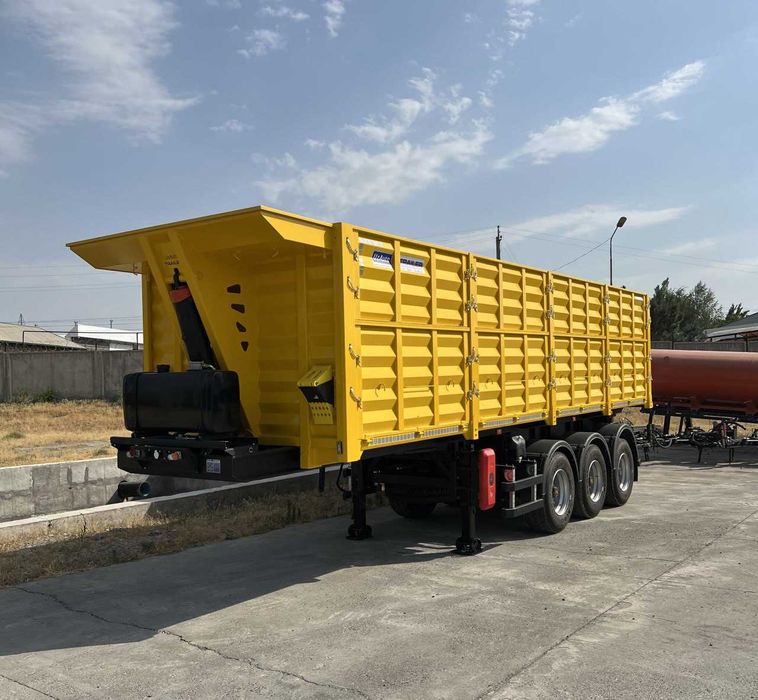 Полуприцеп самосвальный зерновоз UzAutoTrailer 35 куб с гарантией