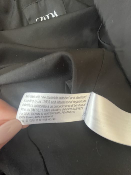 Gheaca Zara cu puf de gasca