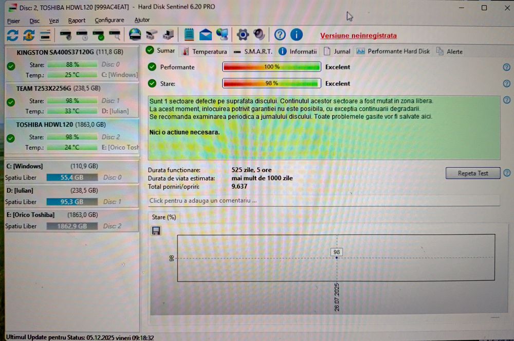 HDD 2.5 inch laptop 2TB