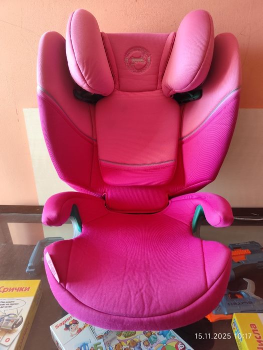 детско столче за кола Cybex Solution S i-Fix Gold - i-Size (100-150 см
