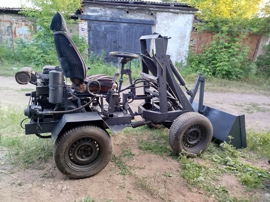 Продам самодельный мини погрузчик переломка