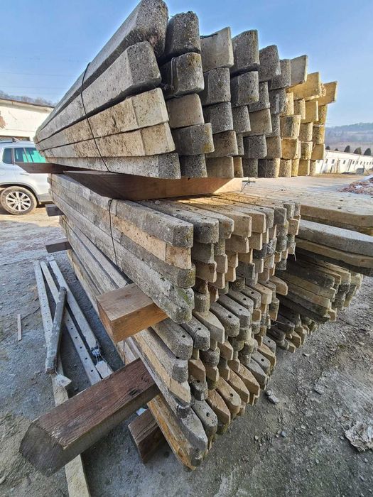 Stalpi rezistenti Beton - Gard / 2.5m / 2.7m / 3m