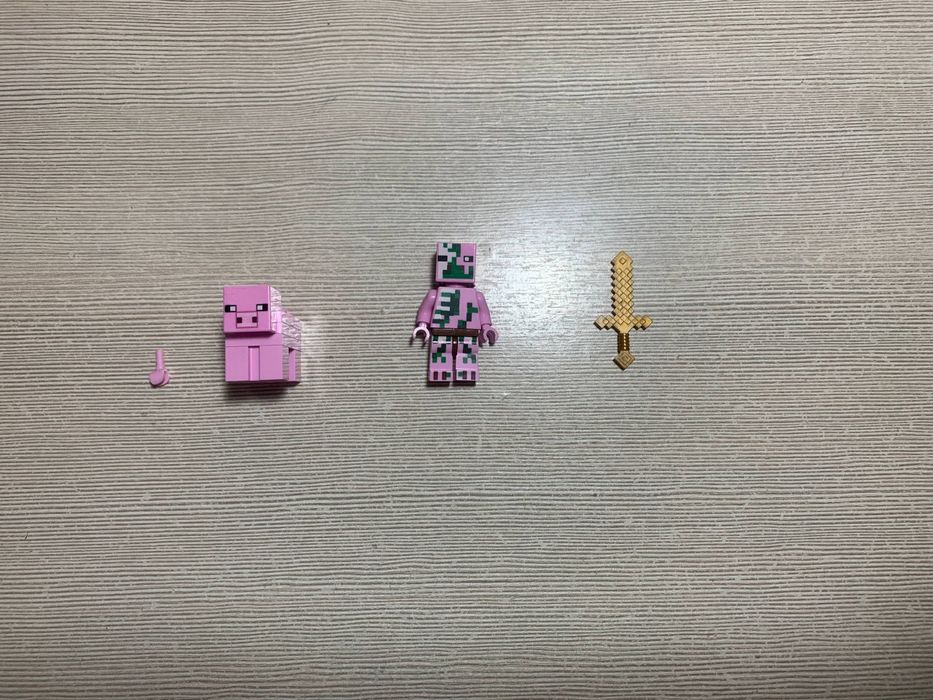 Лего Майнкрафт "Встреча в Незере"