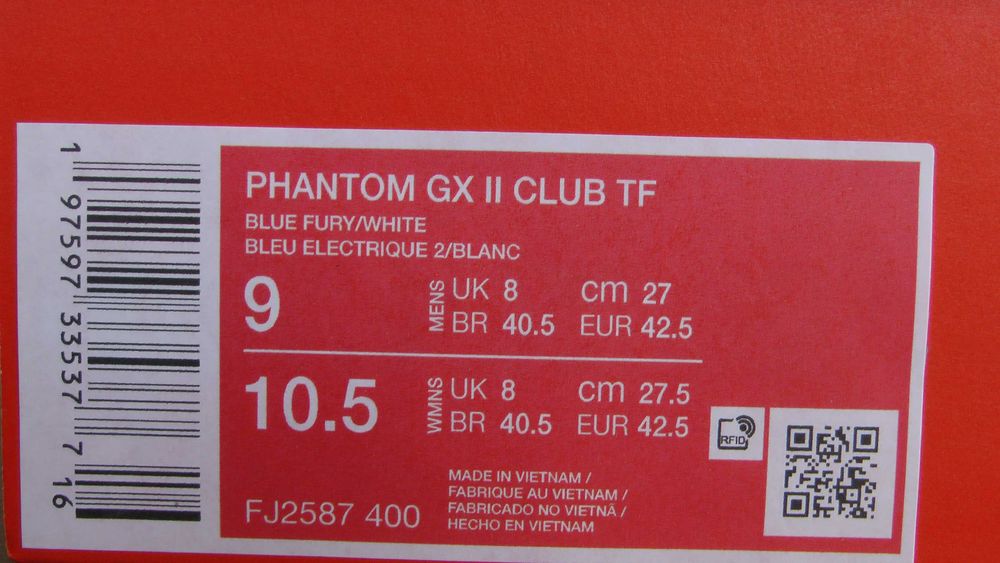 Ghete fotbal sintetic NOI Nike Phantom GX II Club marimea 42,5