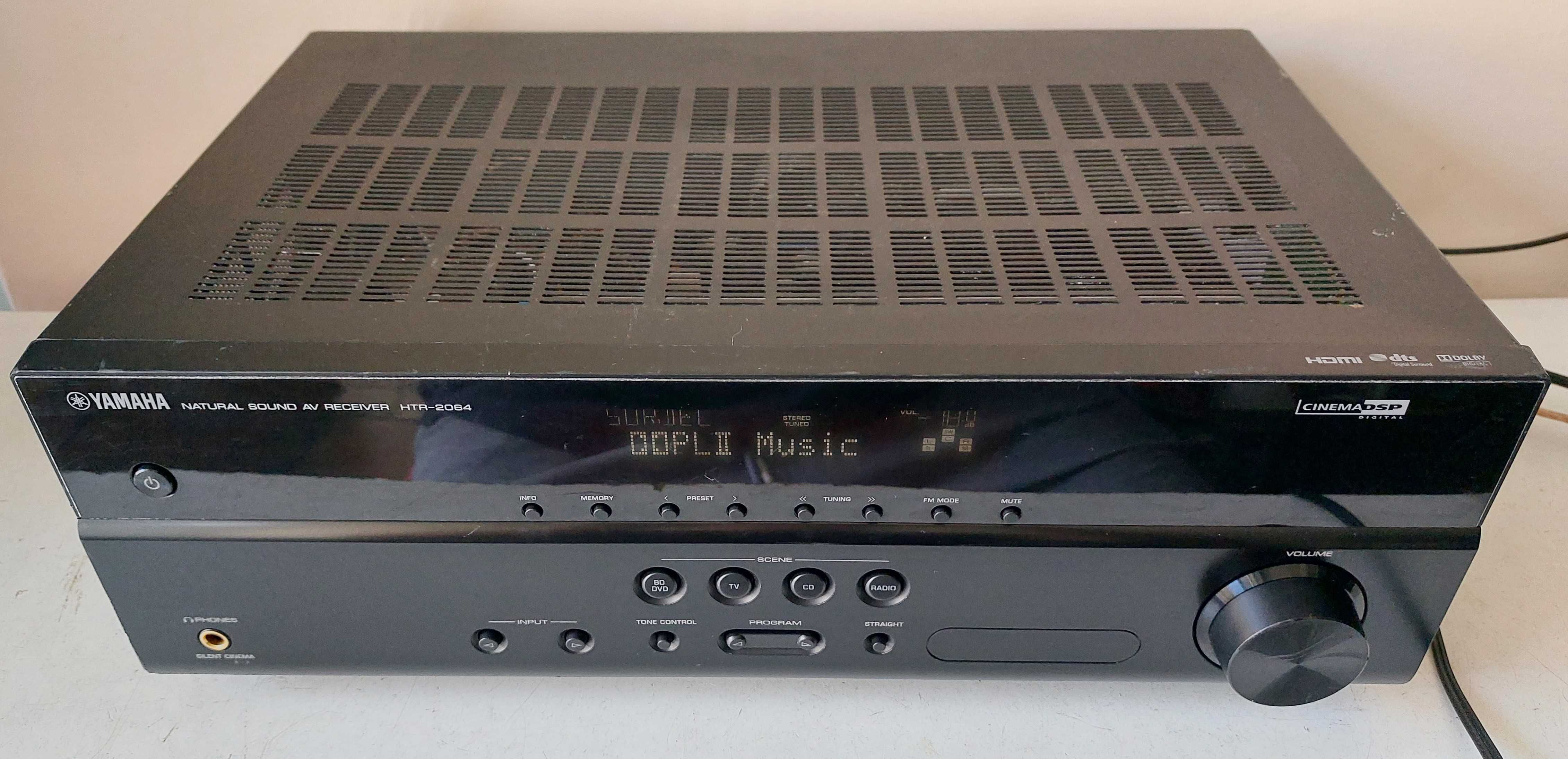 Yamaha HTR 2064 HDMI muzica filme amp statie 5.1 muzica