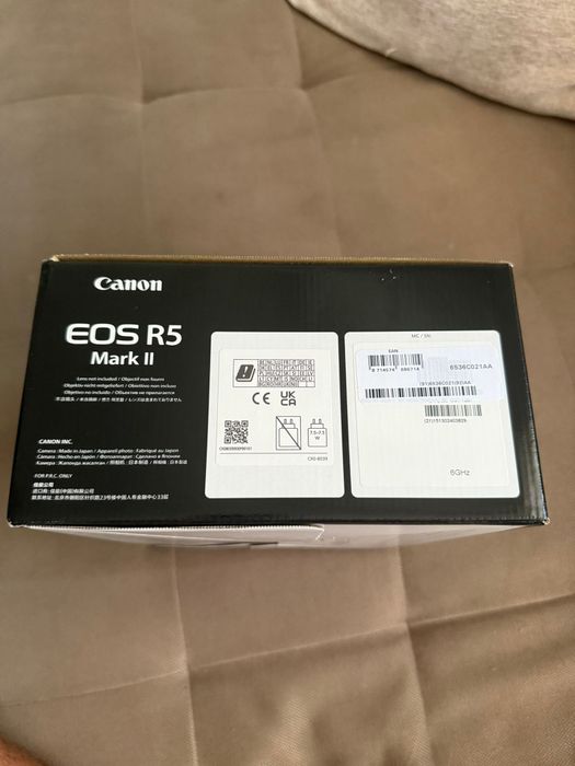 Canon EOS R5 Mark II Body Mirrorless Sigilat