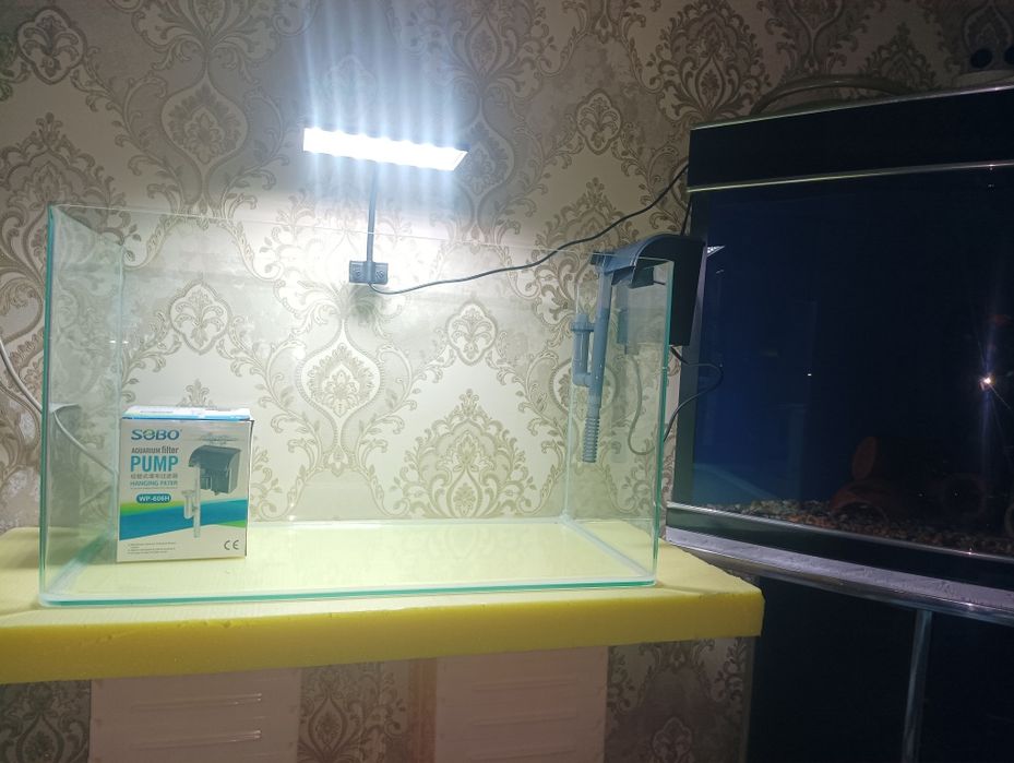 Хитой аквариум 60 литр комплект