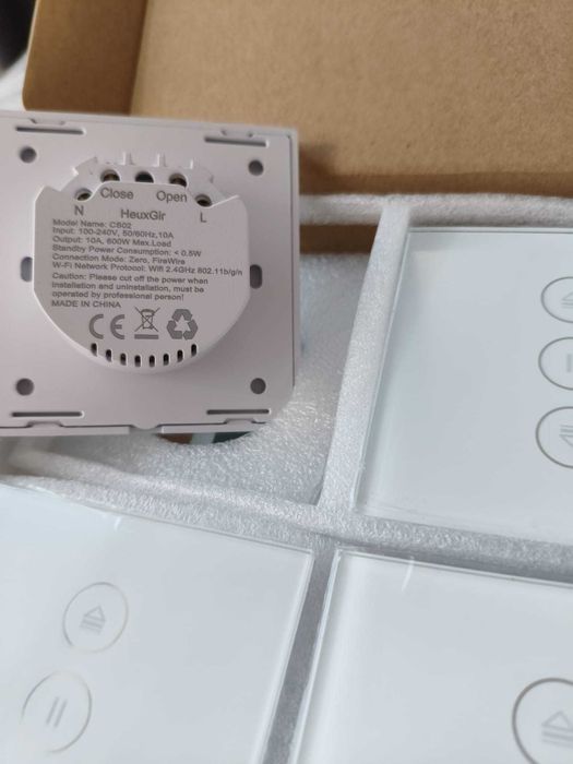 Set4 întrerupătoare inteligente jaluzele,controlul rulourilor electric