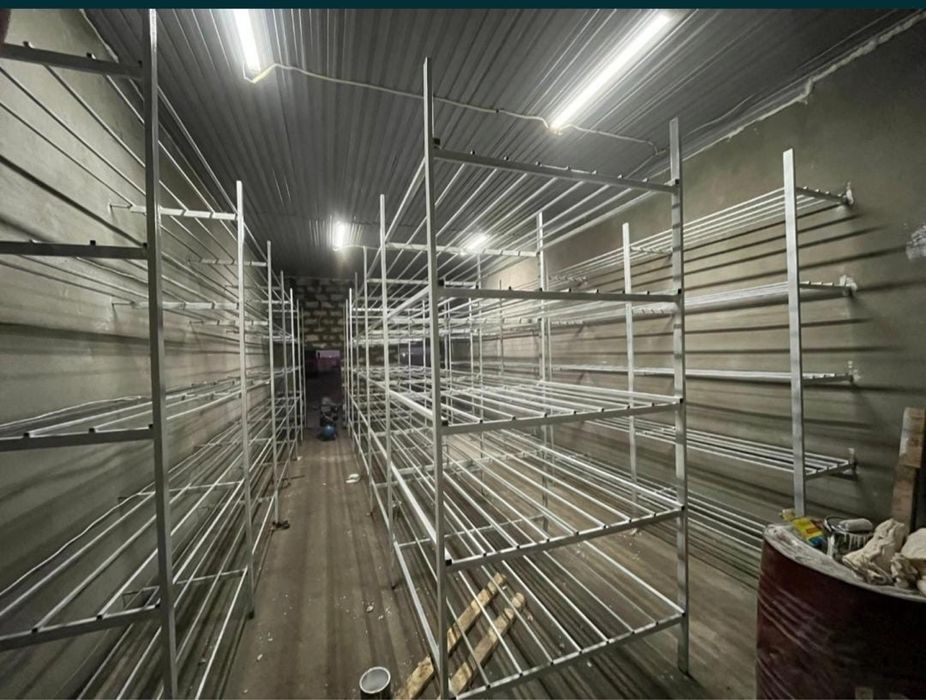 Стеллажи из металла