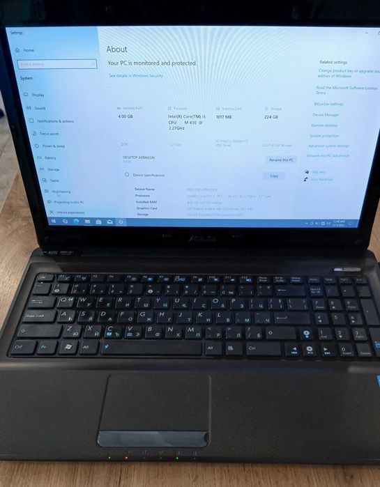 Asus K52JK i5 SSD