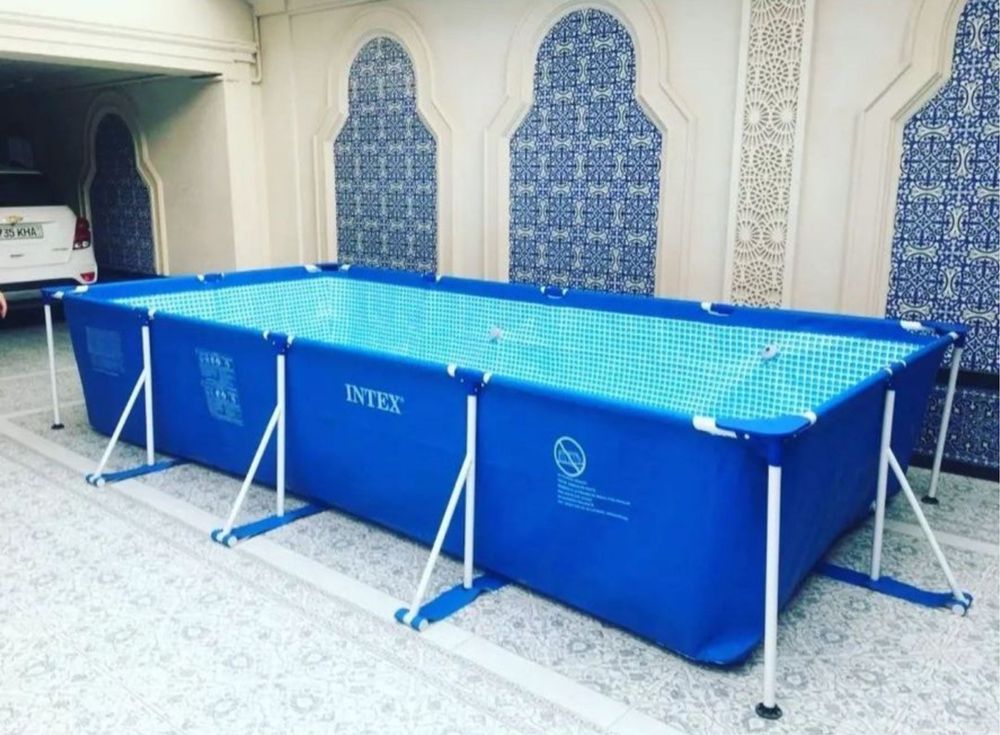 Каркасный бассейн Intex 450x220x84 доставка бесплатно в Ташкенте