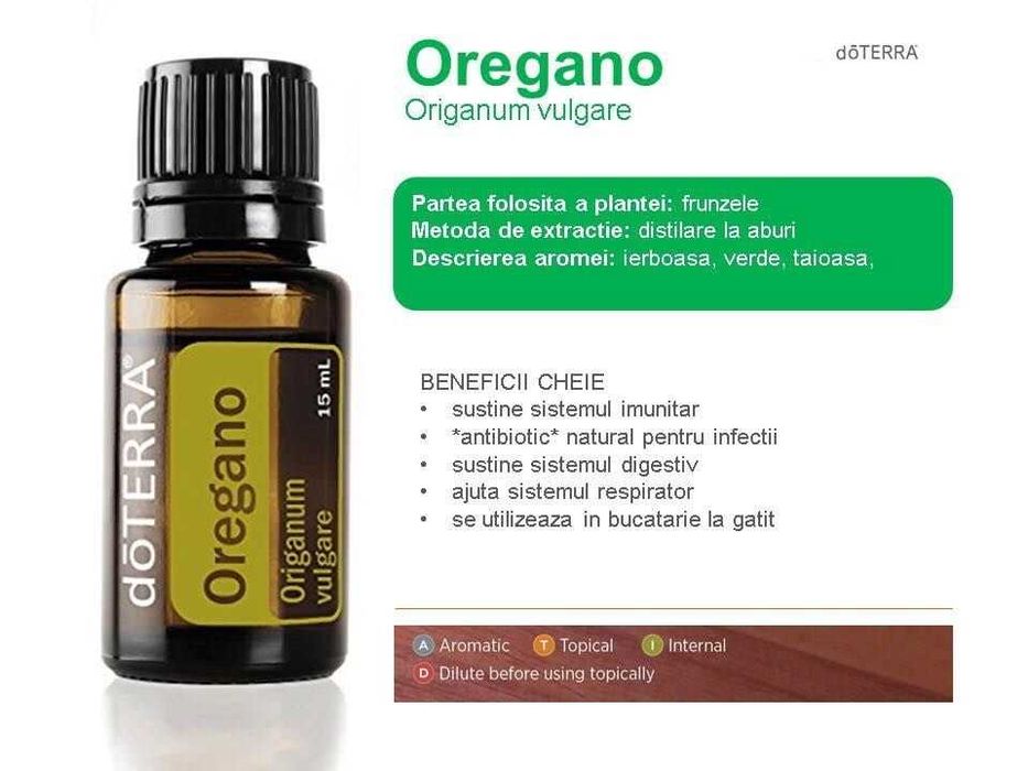 Ulei esential Oregano doTERRA 15 ml