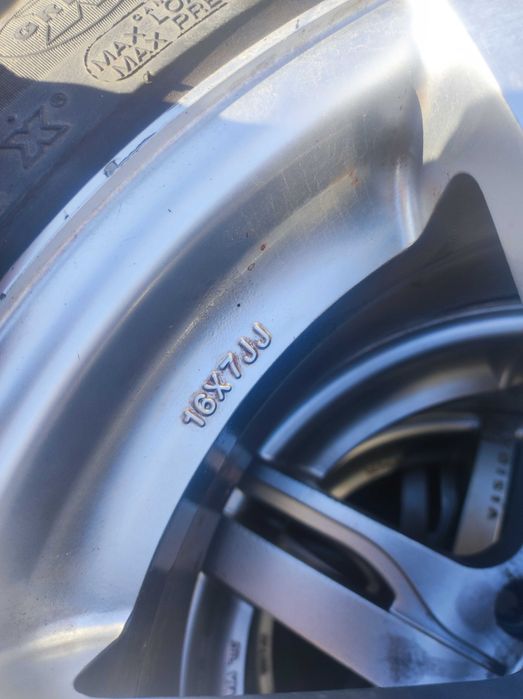 Продавам джанти с гуми