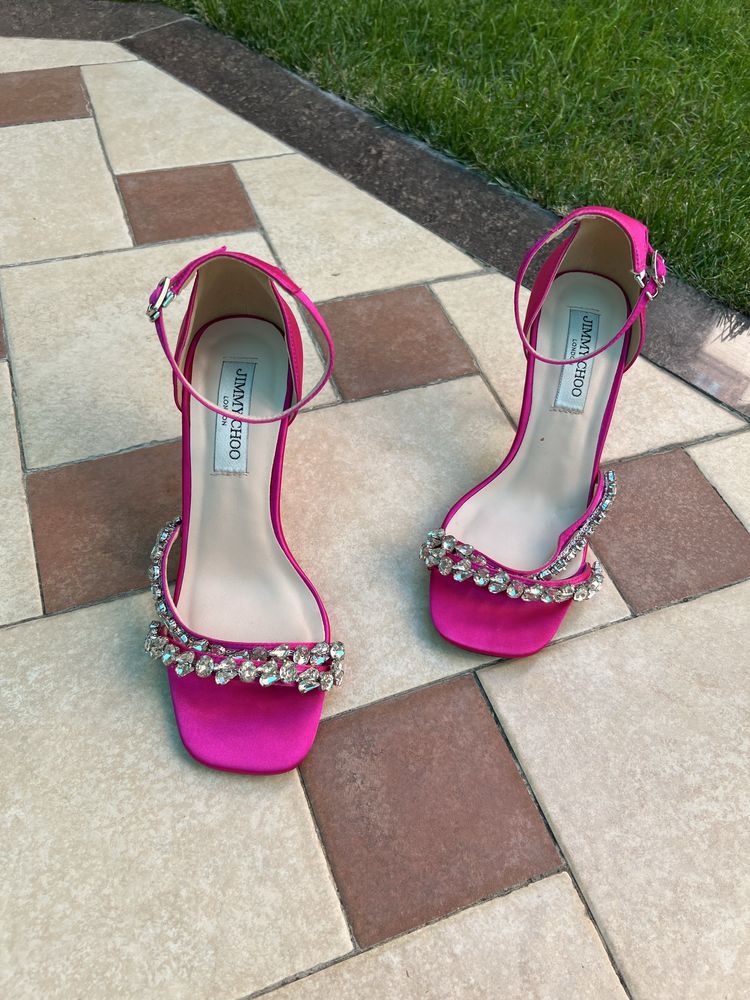 Продаю оригинальные туфли Jimmy Choo Saeda 100 в розовом цв