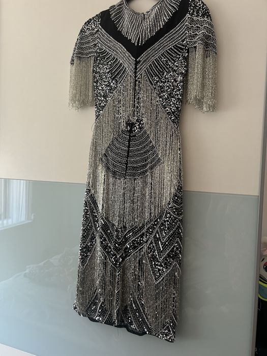 Rochie cusuta manual (purtata o singura data)