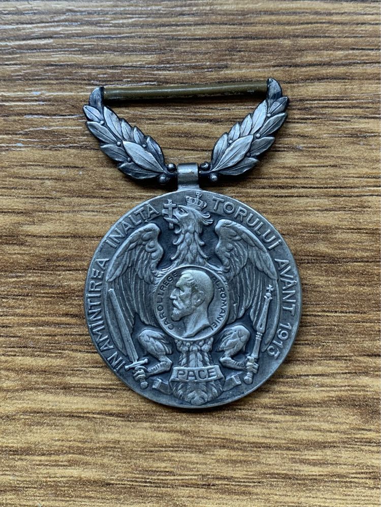 Medalie Regele CAROL I,In Amintirea Inaltatorului Avant 1913