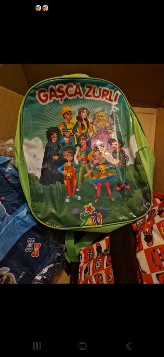 Ghiozdan și penar Gașca Zurli