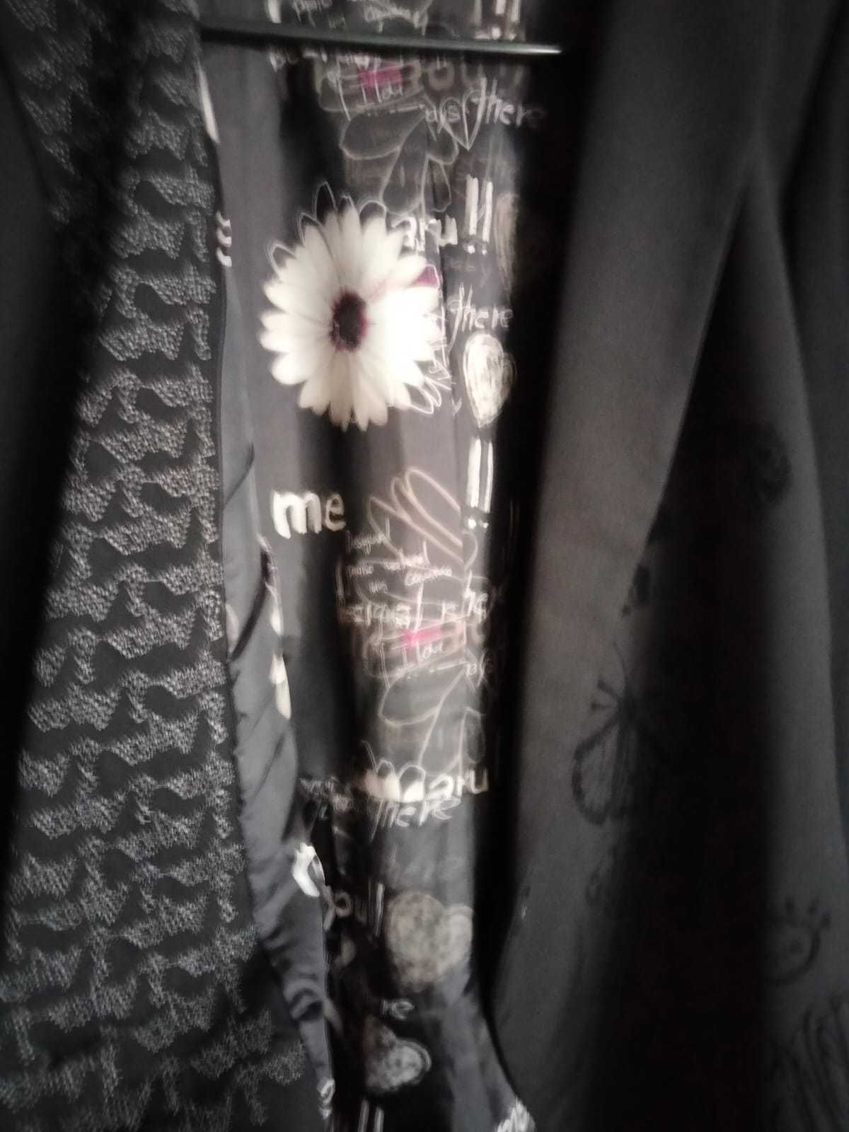 sacou negru dama DESIGUAL nr.38