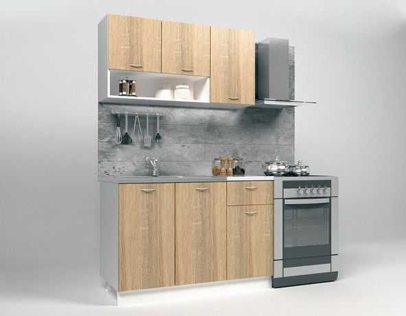Кухня BERTHA 1.20 м - ПРОМО ЦЕНА 385 лв. Налични. Доставка веднага!