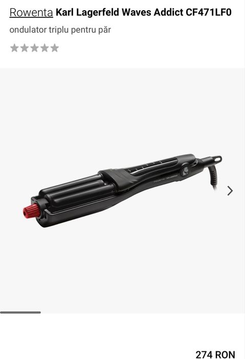 Ondulator Rowenta x Karl Lagerfeld