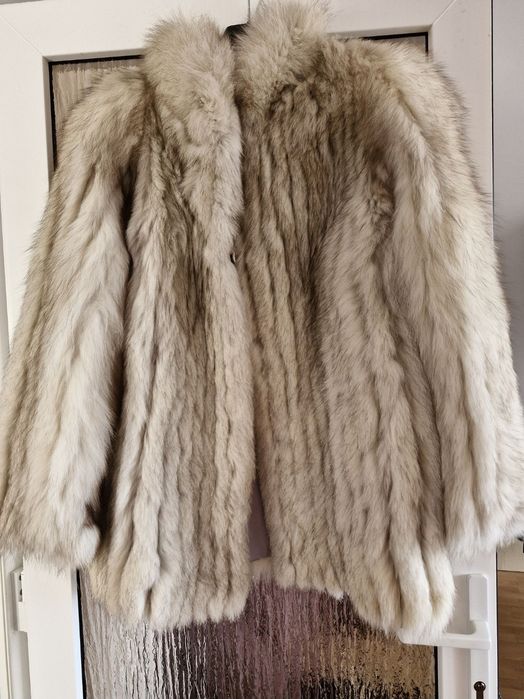 Palton din blana naturala M