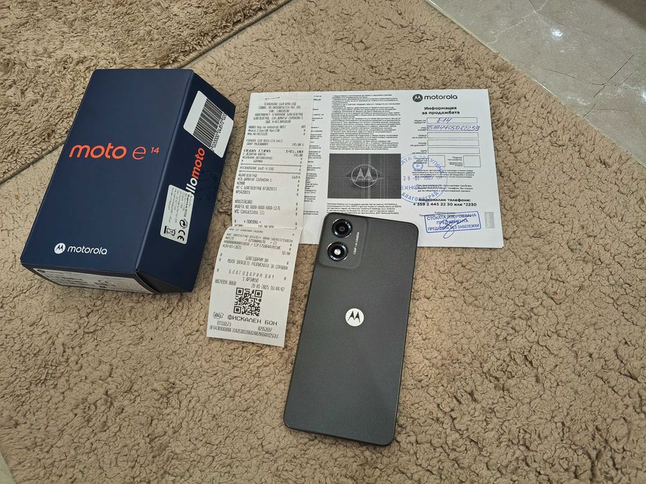 Motorola E14 Не различим от Нов