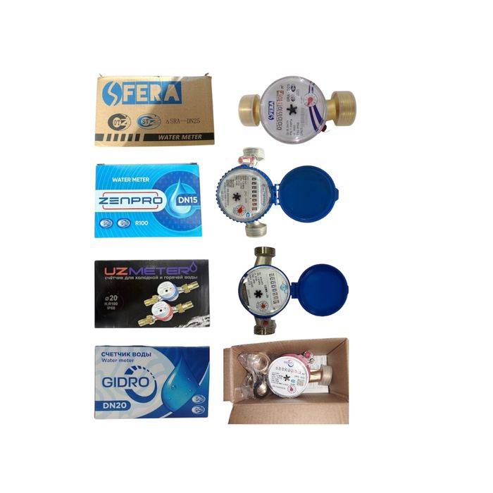 “GIDRO” счётчик воды / "Сфера" совук сув хисоблагичи