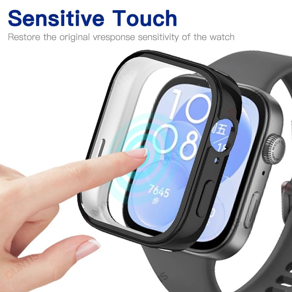 Huawei Watch Fit 3 / Мек TPU силиконов кейс с протектор