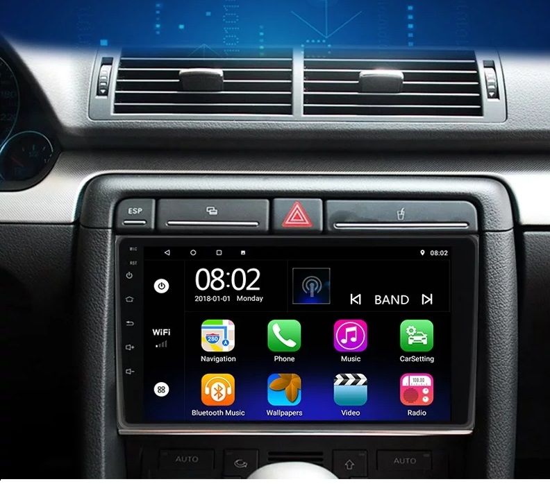 Navigatie Audi A4 B6 B7 Seat Exeo ( 2001 - 2008 ) Camera Marsarier