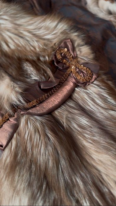 Дамско яке, жилетка, изработена от лисица