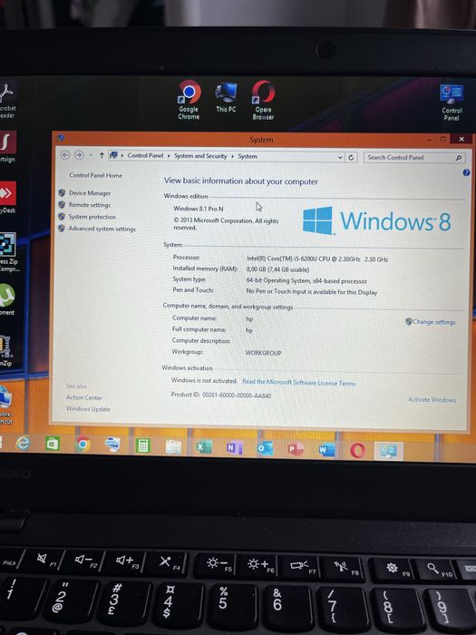 Laptop Lenovo 12” i5