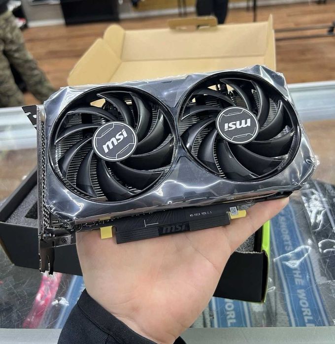 Гаранционна MSI RTX 4060 Ti Ventus 2X Black OC 8GB GDDR6
