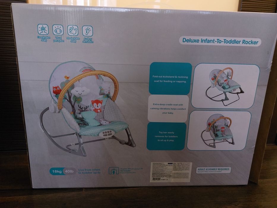 Chipolino - Музикален бебешки шезлонг Melody