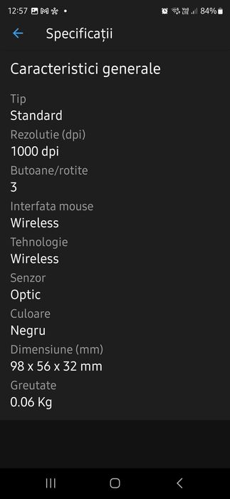 Mouse wireless Lenovo 300 Negru / Portocaliu NOU / SIGILAT