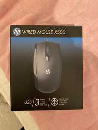 Продам новую мышку hp wired mouse X500